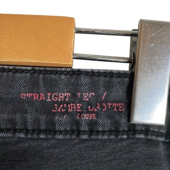 Vintage Parasuco Men's Black Straight Leg Denim Jeans - Picture 6 of 8